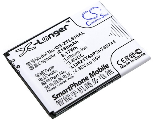 Batteria per zte blade - per, plus